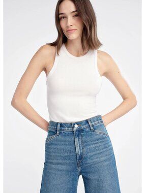 Favorite Daughter The Favorite Tank White Size Small